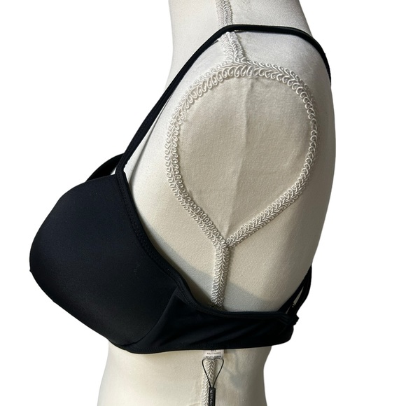 RELLECIGA women’s plus size XXL black push up padded underwire bikini top NWT - Picture 7 of 8